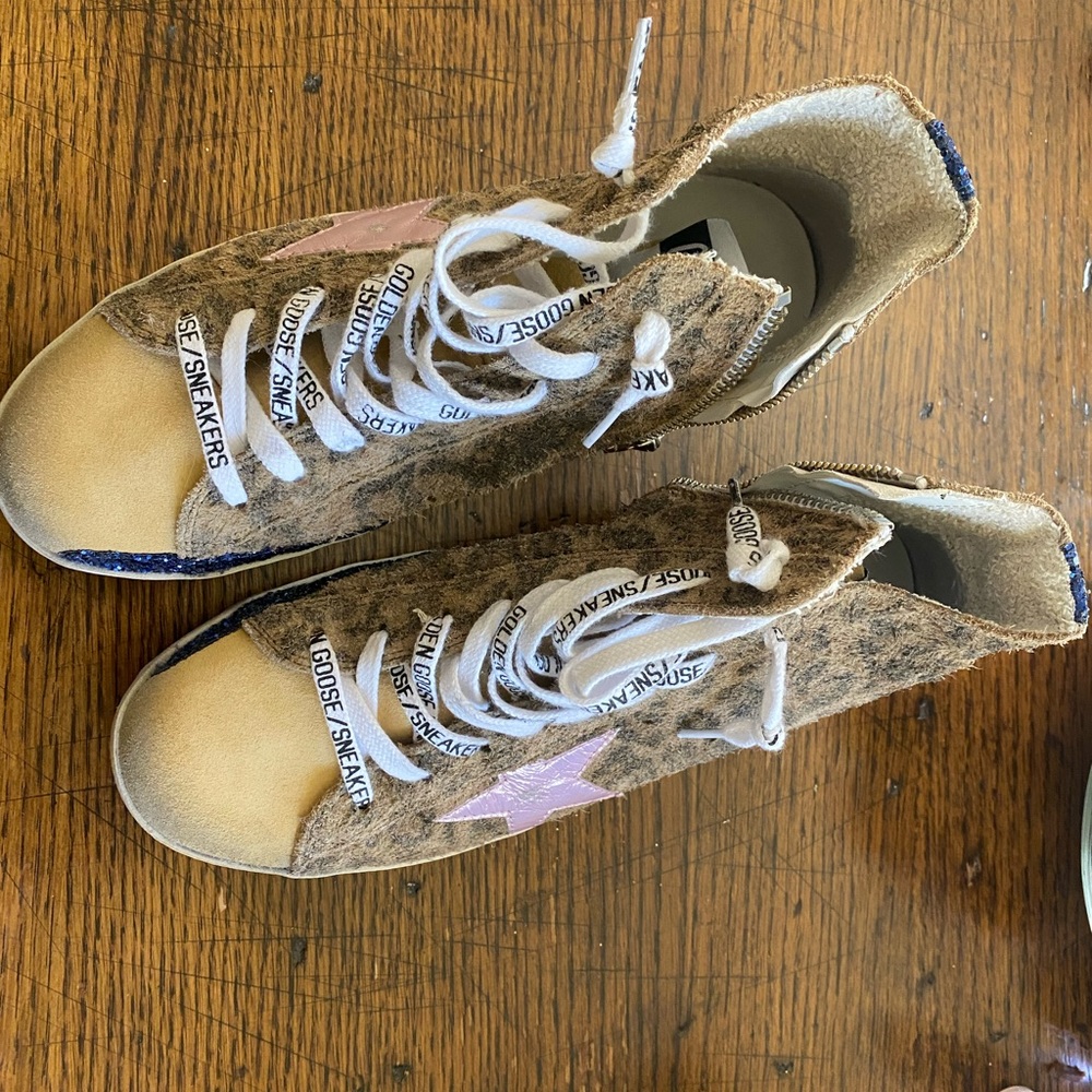 Golden Goose Francy high tops size 36 perfect condition comes w/box and dust bag